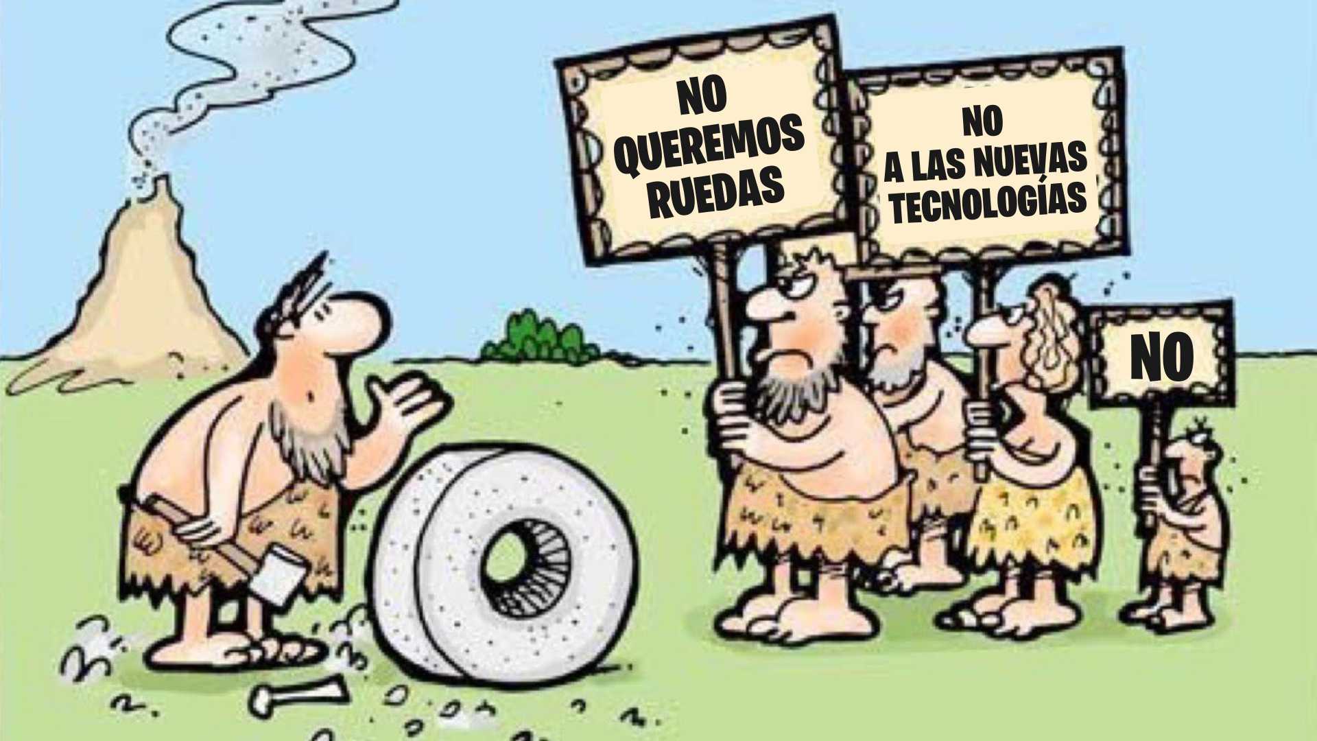Siempre ha sido así la reacción ante la innovación tecnológica