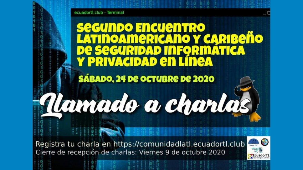 Llamado al 2do Encuentro Latinoamericano y Caribeño de Seguridad Informática y Privacidad en Línea