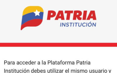 Pago en PETROS de Facturas a PDVSA desde la Plataforma Patria Institución