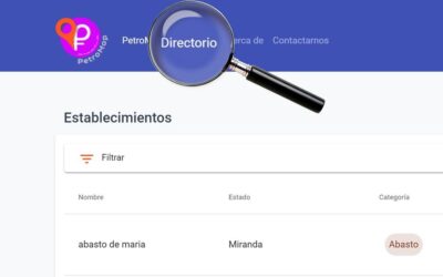 PetroMap pone a disposición el modo directorio de sus establecimientos