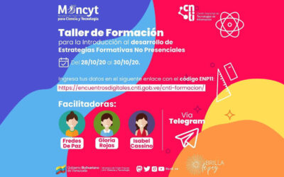 Taller de Formación para la Introducción al desarrollo de Estrategias Formativas No Presenciales