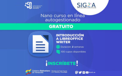 Curso autogestionado LibreOffice Writer