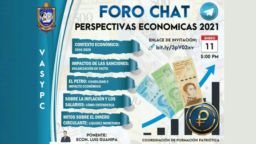 UNEFA Foro Perspectivas Económicas 2021
