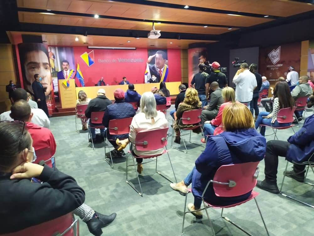 Encientro Presidente de Banco de Venezuela (BDV), Jose Morales con autoridades de la Sunacrip y la Sudeban